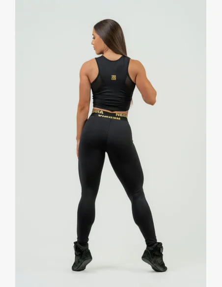 NEBBIA • Women's crop top INTENSE Mesh • NEBBIAshop.cz