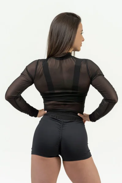 NEBBIA • Women's top with long sleeves INTENSE Sheer • NEBBIAshop.cz 2