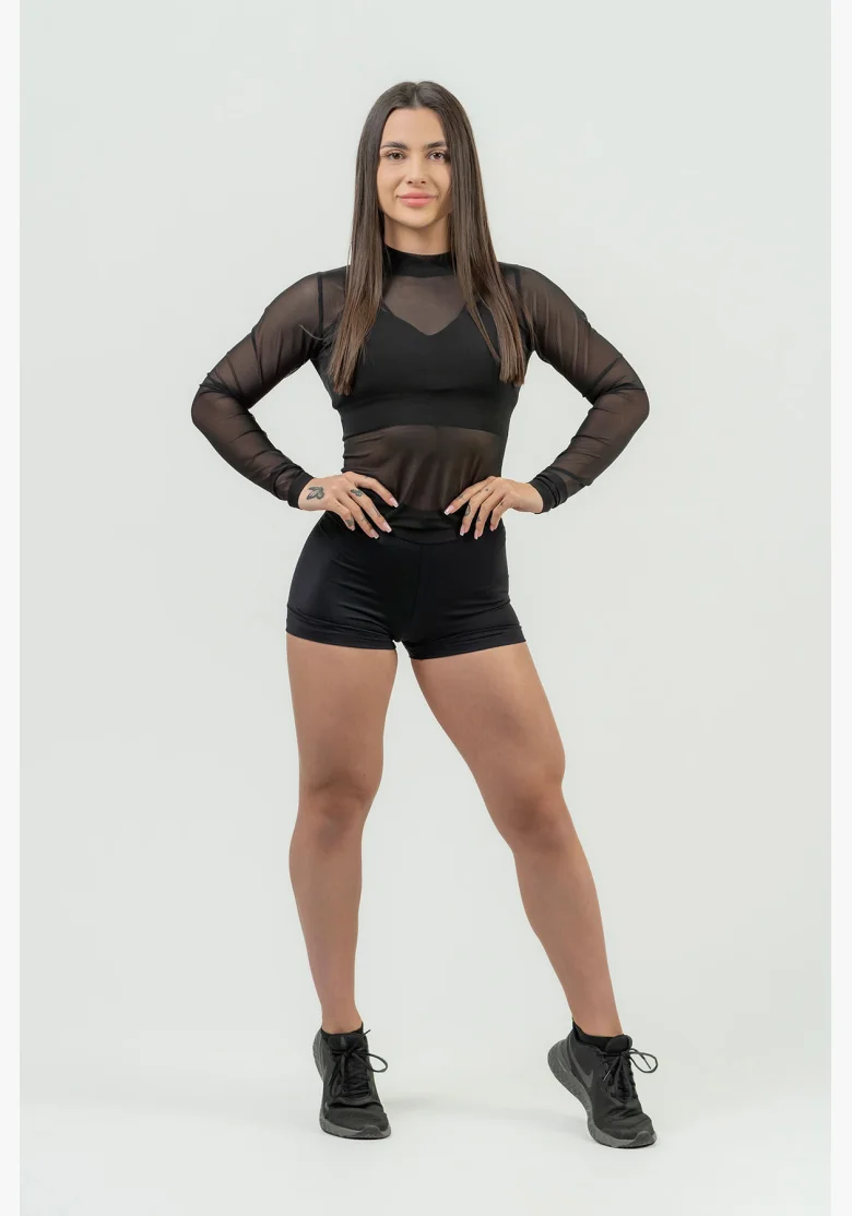 NEBBIA • Women's top with long sleeves INTENSE Sheer • NEBBIAshop.cz