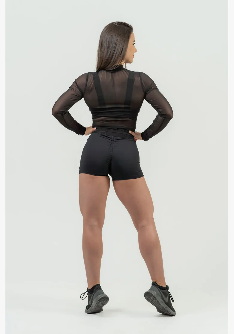 NEBBIA • Women's top with long sleeves INTENSE Sheer • NEBBIAshop.cz