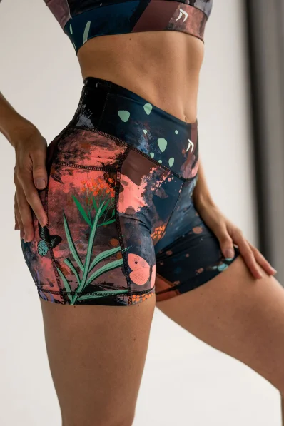 KFIT • Mini Shorts Butterfly • Nebshop.cz 2