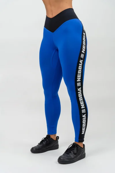 NEBBIA • High-waisted ICONIC leggings blue • Nebshop.cz 2