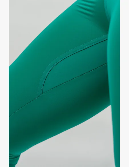 NEBBIA • High-waisted ICONIC leggings green • Nebshop.cz