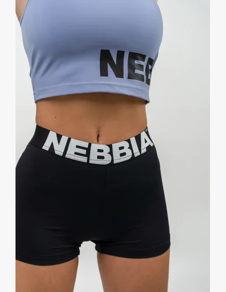 NEBBIA • Reinforced sports bra with high support GYM TIME purple • Nebshop.cz