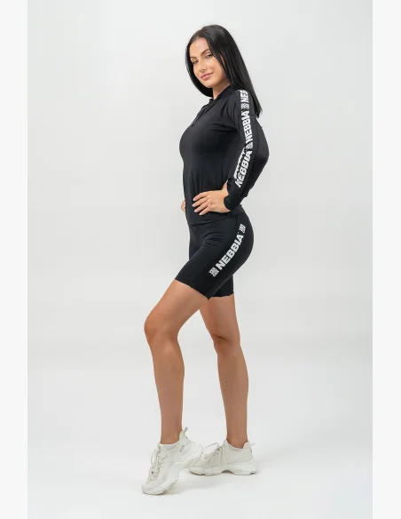 NEBBIA • High Waist Cycling Shorts ICONIC black • Nebshop.cz