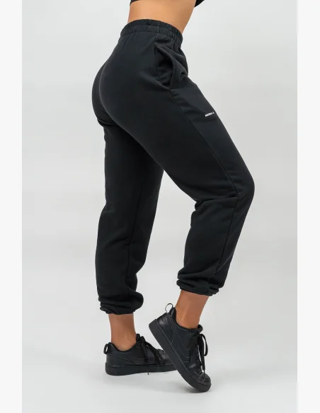 NEBBIA • Sporty Loose Sweatpants GYM TIME Black • Nebshop.cz