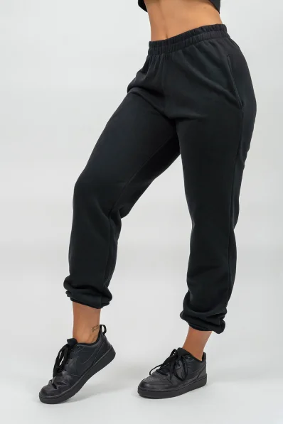 NEBBIA • Sporty Loose Sweatpants GYM TIME Black • Nebshop.cz