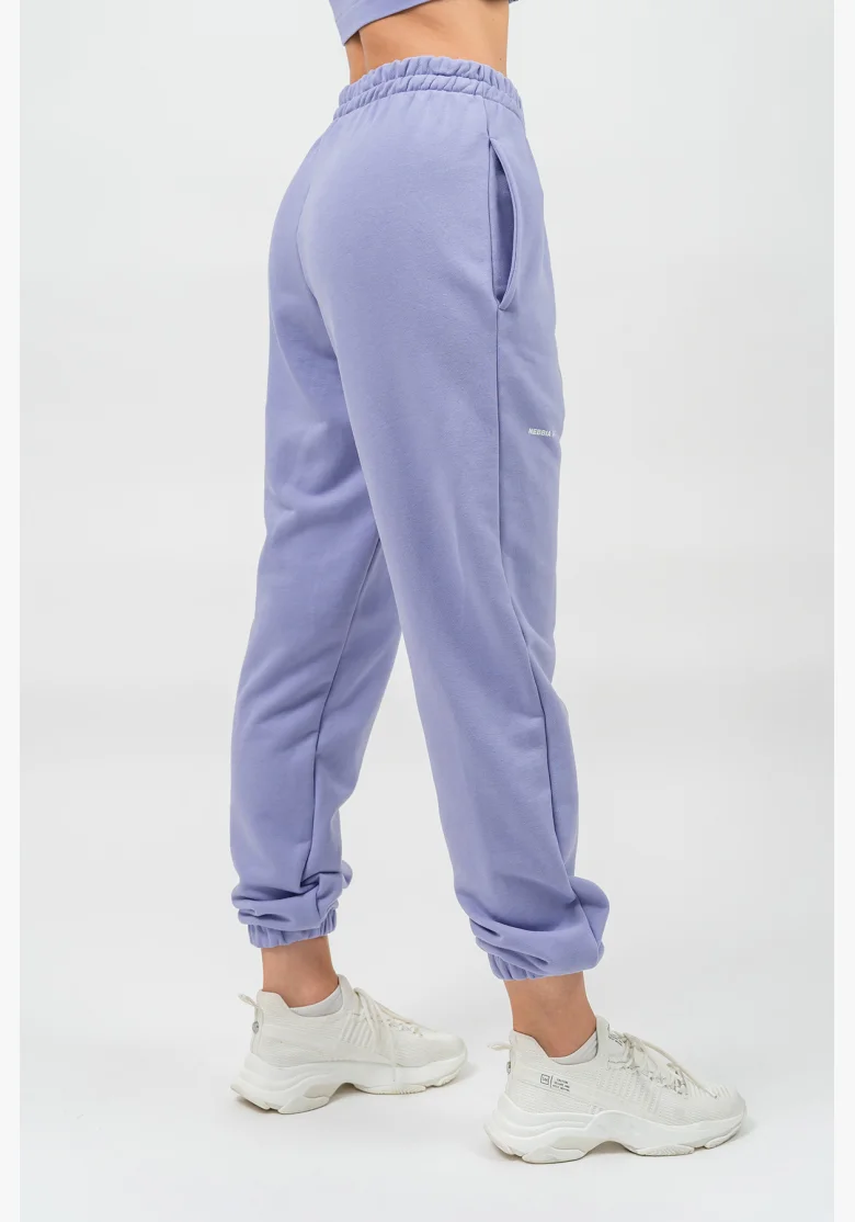 NEBBIA • Sporty Loose Sweatpants GYM TIME Purple • Nebshop.cz