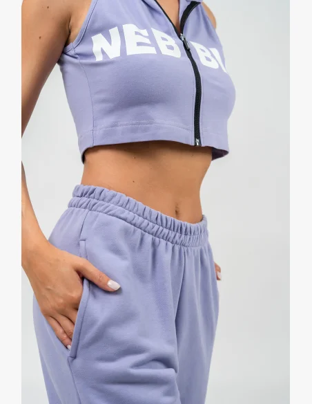 NEBBIA • Sporty Loose Sweatpants GYM TIME Purple • Nebshop.cz