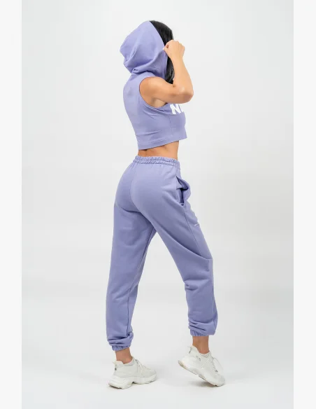NEBBIA • Sporty Loose Sweatpants GYM TIME Purple • Nebshop.cz