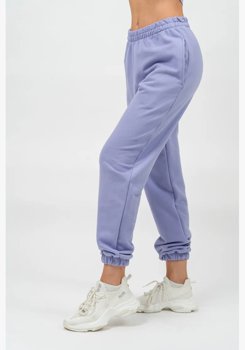NEBBIA • Sporty Loose Sweatpants GYM TIME Purple • Nebshop.cz