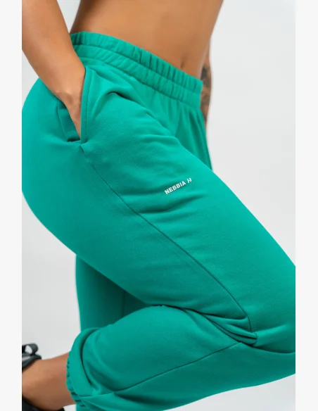 NEBBIA • Gym Time Loose Sports Pants Green • Nebshop.com