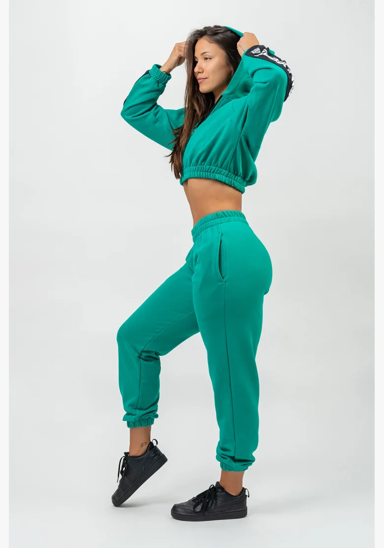 NEBBIA • Gym Time Loose Sports Pants Green • Nebshop.com