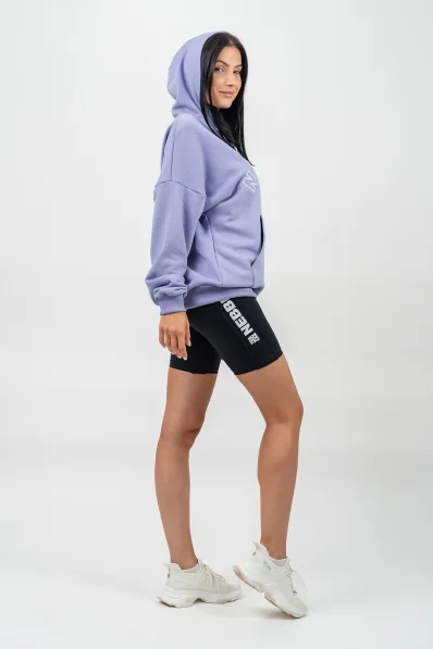 NEBBIA • Oversize hoodie GYM RAT purple • Nebshop.cz 2