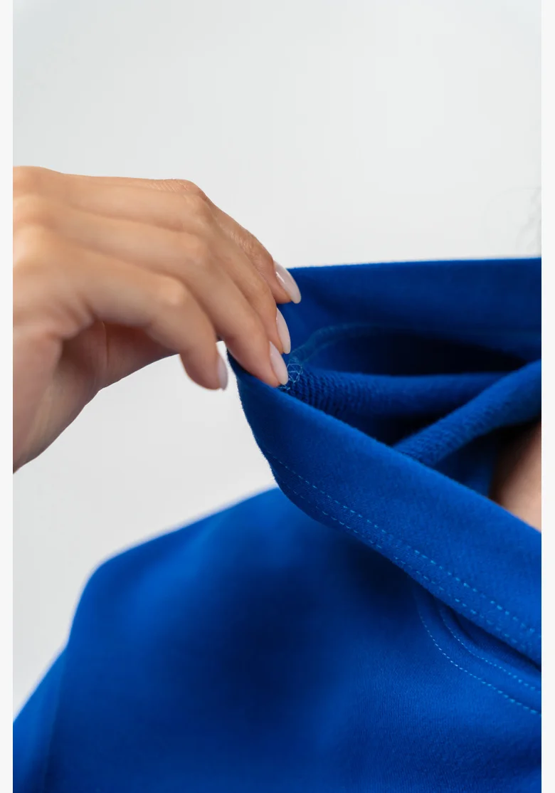 NEBBIA • Oversize hoodie GYM RAT blue • Nebshop.cz