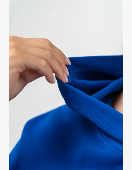 NEBBIA • Oversize hoodie GYM RAT blue • Nebshop.cz