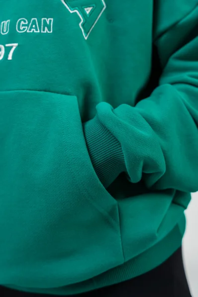NEBBIA • Oversize hoodie GYM RAT green • Nebshop.cz 2