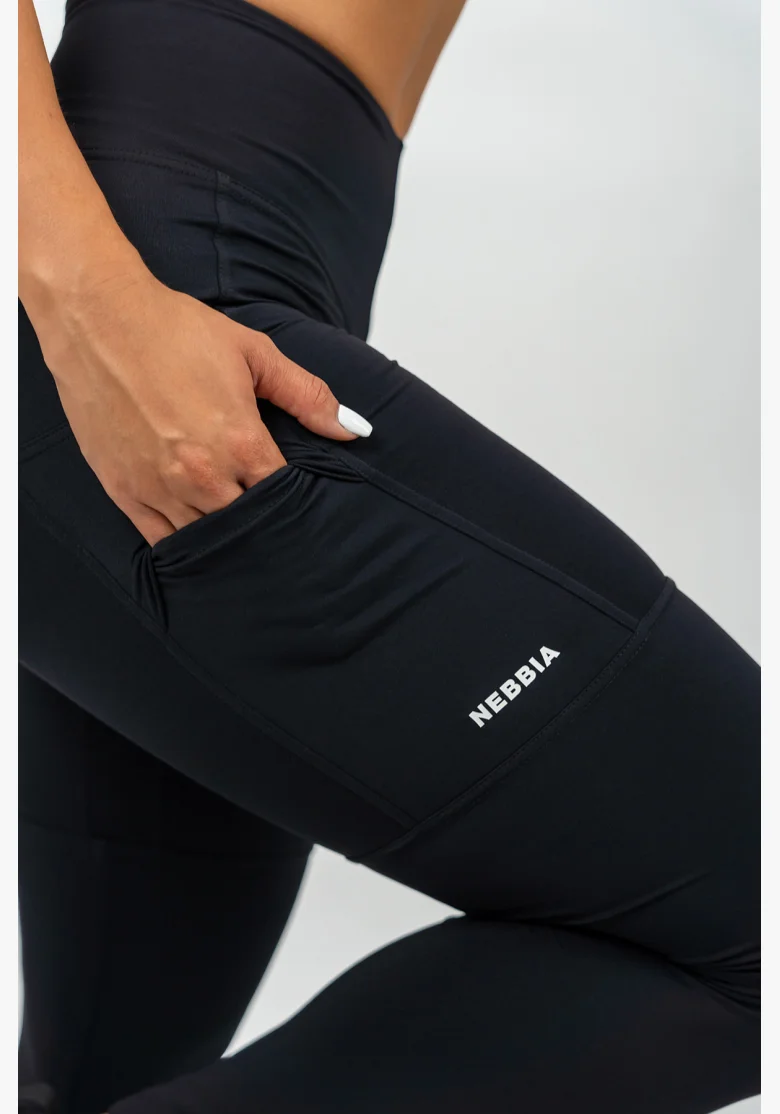 NEBBIA • High Waist Leggings LEG DAY GOALS black • Nebshop.com