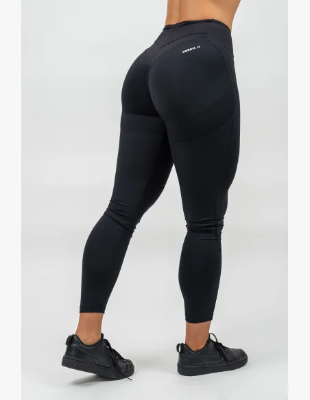 NEBBIA • Shaping leggings with high waist GLUTE PUMP black • Nebshop.cz