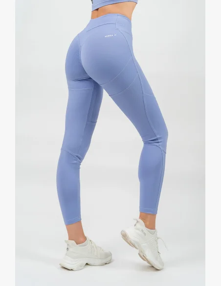 NEBBIA • Shaping high-waisted leggings GLUTE PUMP purple • Nebshop.cz