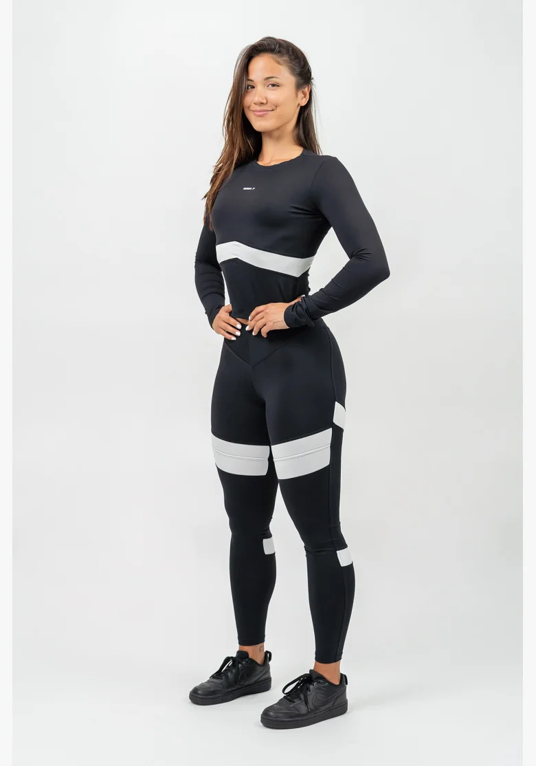 NEBBIA • Black long sleeve top TRUE HERO • Nebshop.cz