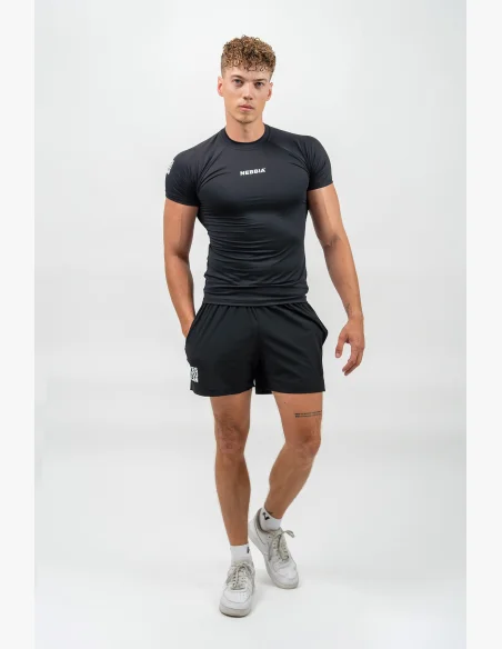 NEBBIA • Compression Sports T-Shirt ENDURANCE black • Nebshop.com