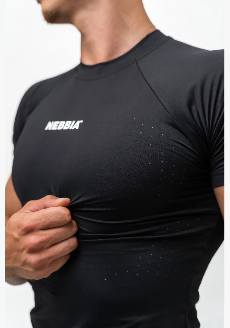 NEBBIA • Compression Sports T-Shirt ENDURANCE black • Nebshop.com