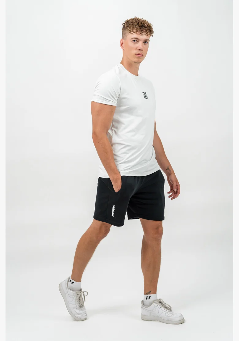 NEBBIA • Functional Sports T-Shirt RESISTANCE white • Nebshop.com