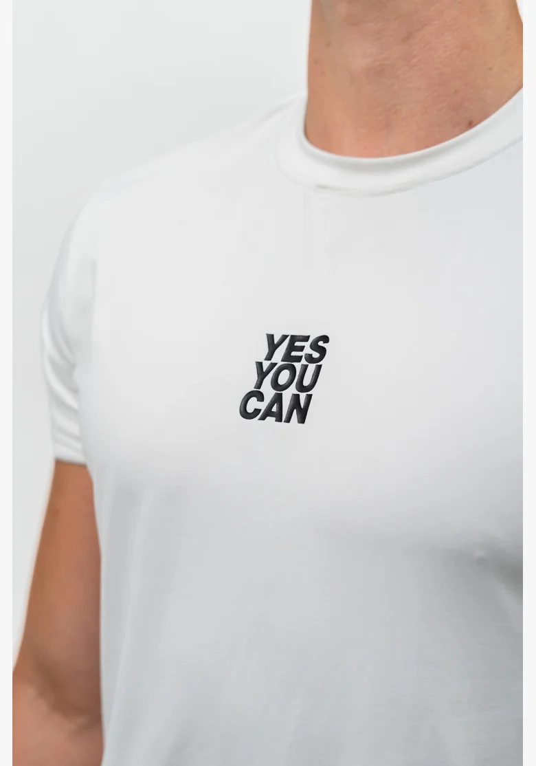 NEBBIA • Functional Sports T-Shirt RESISTANCE white • Nebshop.com