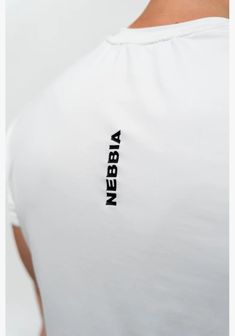NEBBIA • Functional Sports T-Shirt RESISTANCE white • Nebshop.com
