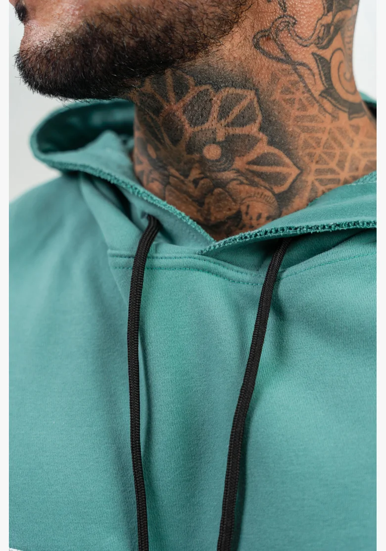 NEBBIA • Sleeveless Hoodie IRON BEAST green • Nebshop.cz