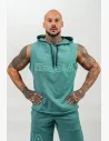 We have created a sleeveless men's hoodie for you that will showcase your arm and shoulder muscles in all their glory.