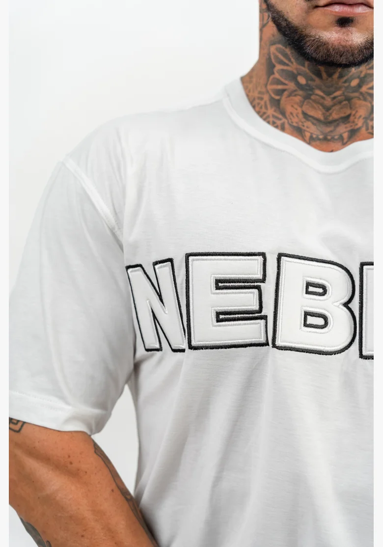 NEBBIA • Short Sleeve Shirt LEGACY white • Nebshop.cz