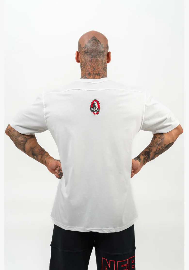 NEBBIA • Short Sleeve Shirt LEGACY white • Nebshop.cz