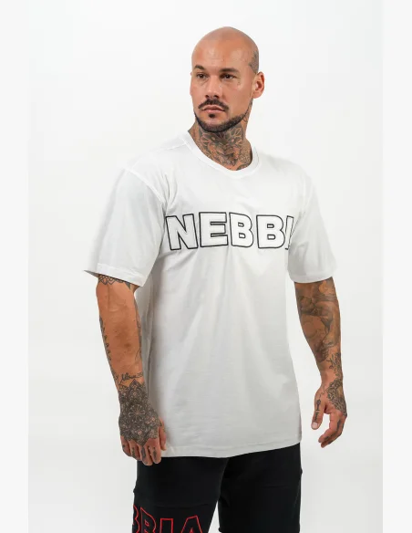 NEBBIA • Short Sleeve Shirt LEGACY white • Nebshop.cz