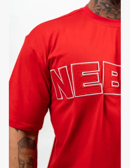 NEBBIA • T-shirt short sleeves LEGACY red • Nebshop.cz