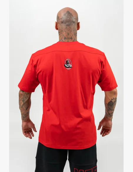 NEBBIA • T-shirt short sleeves LEGACY red • Nebshop.cz