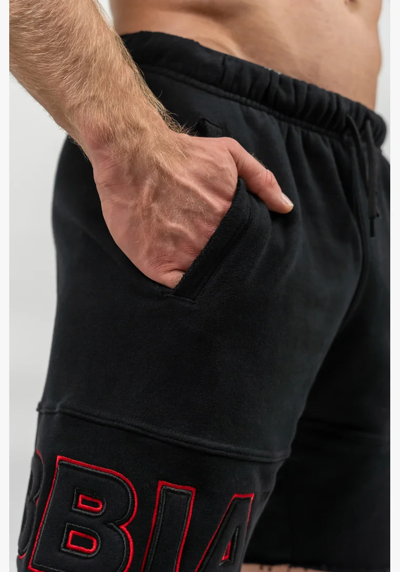 NEBBIA • STAGE-READY Sweatshorts black • Nebshop.cz