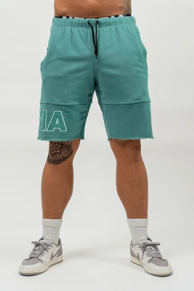 NEBBIA • STAGE-READY Sweat Shorts green • Nebshop.cz