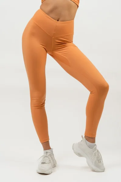 NEBBIA • High-waisted leggings ELEVATED orange • NebShop.com 2
