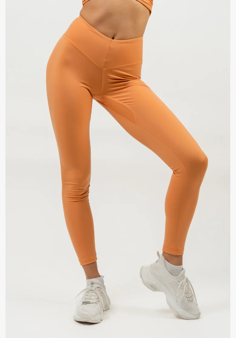 NEBBIA • High-waisted leggings ELEVATED orange • NebShop.com