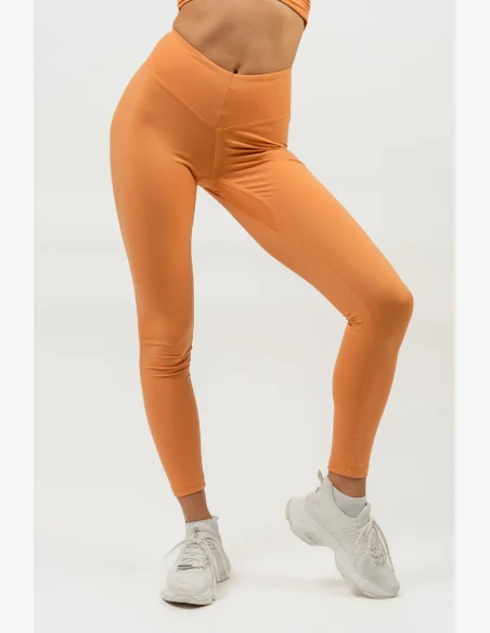 NEBBIA • High-waisted leggings ELEVATED orange • NebShop.com