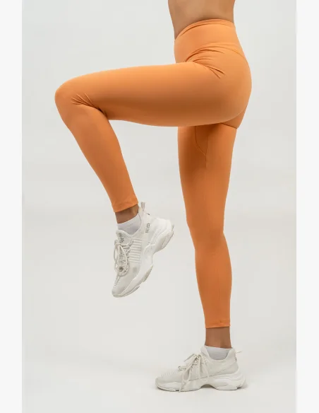NEBBIA • High-waisted leggings ELEVATED orange • NebShop.com