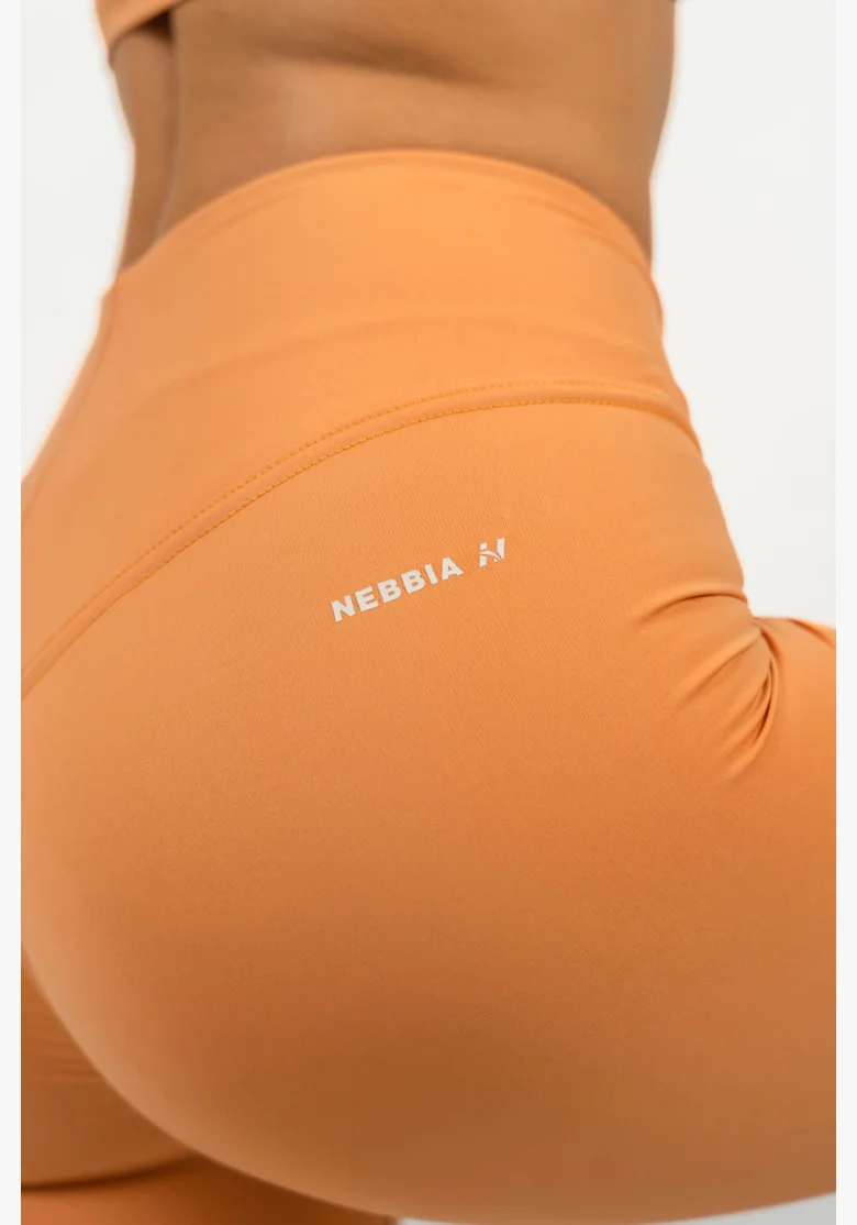 NEBBIA • High-waisted leggings ELEVATED orange • NebShop.com