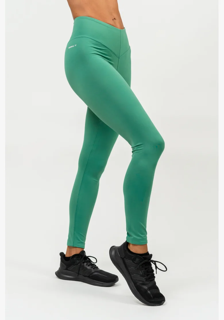 NEBBIA • High-waisted leggings ELEVATED green • NebShop.com