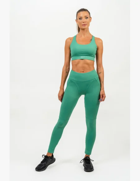 NEBBIA • Shaping leggings with high waist AGILE green • NebShop.com