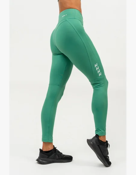 NEBBIA • Shaping leggings with high waist AGILE green • NebShop.com