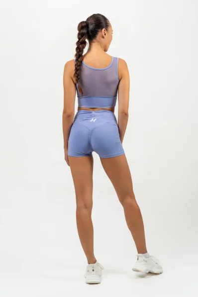 NEBBIA • High-waisted AGILE shorts purple • NebShop.cz 2