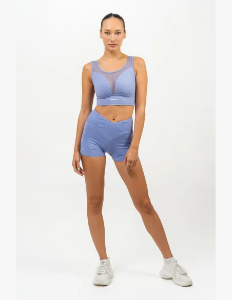NEBBIA • High-waisted AGILE shorts purple • NebShop.cz
