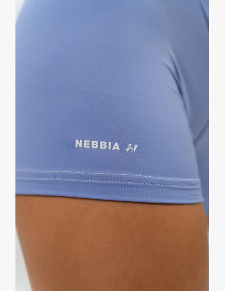 NEBBIA • High-waisted AGILE shorts purple • NebShop.cz